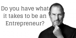  be an entrepreneur